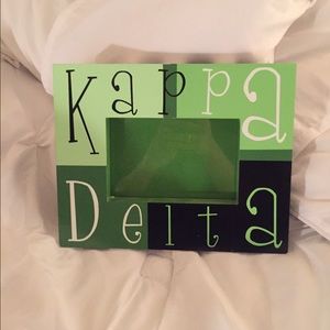 Kappa Delta Sorority Picture Frame Box
