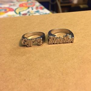 Gypsy Warrior Rings Sz 8