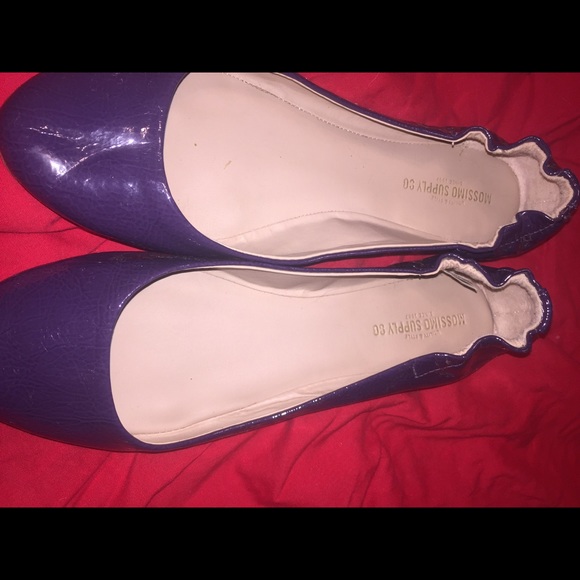 Purple Mossimo Flats