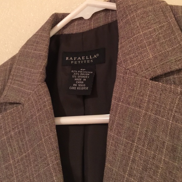 Brown Tweed-Looking Blazer - Picture 2 of 4