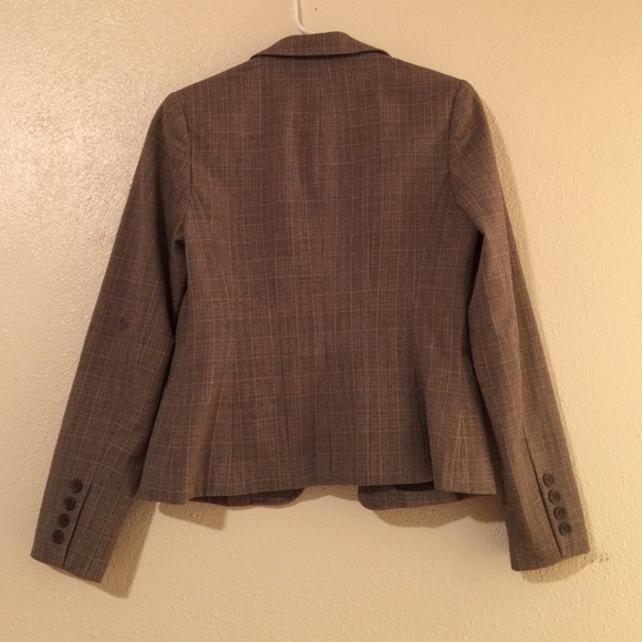Brown Tweed-Looking Blazer - Picture 4 of 4