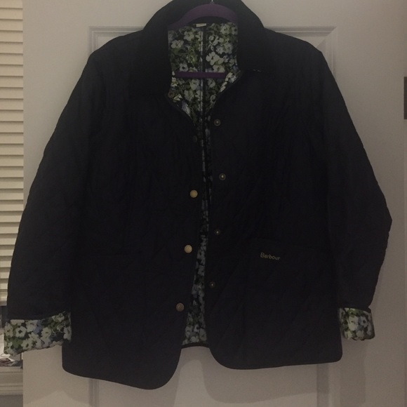 Quilted Barbour jacket