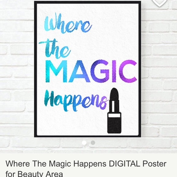 Makeup Room Poster ๐๐ - Picture 1 of 1