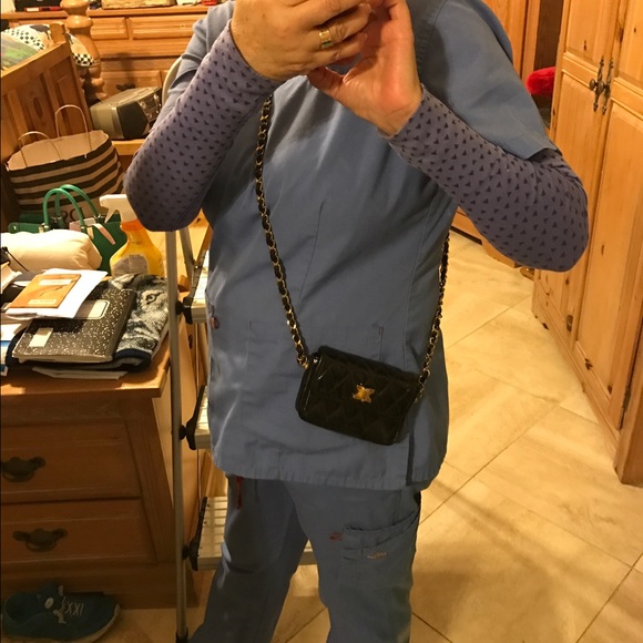 Susi Italian Purse Modeled