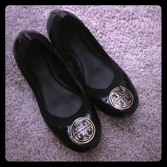 Black Tory Burch flats