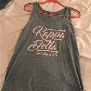Kappa Delta Sorority Tank Top American Apparel
