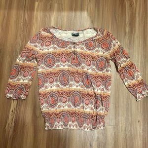 ⛔️UNTIL 1/2/2017⛔️Lucky brand boho short top