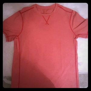 Salmon lululemon large shirt