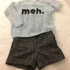 Express houndstooth shorts