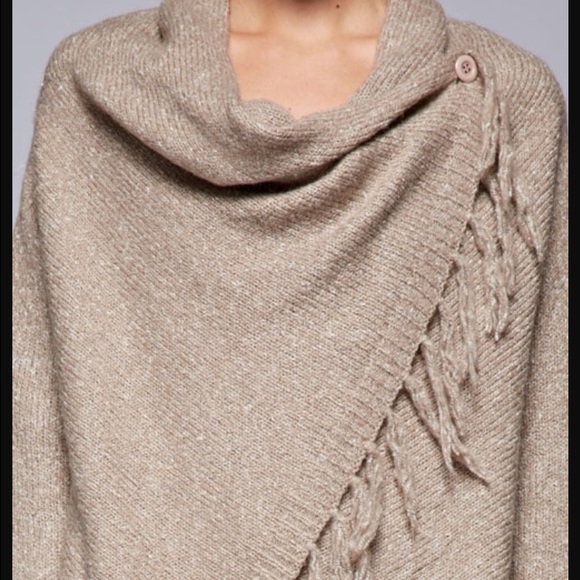 LAST ONE!!!  Dark Charcoal Wrap/Sweater - Picture 3 of 4