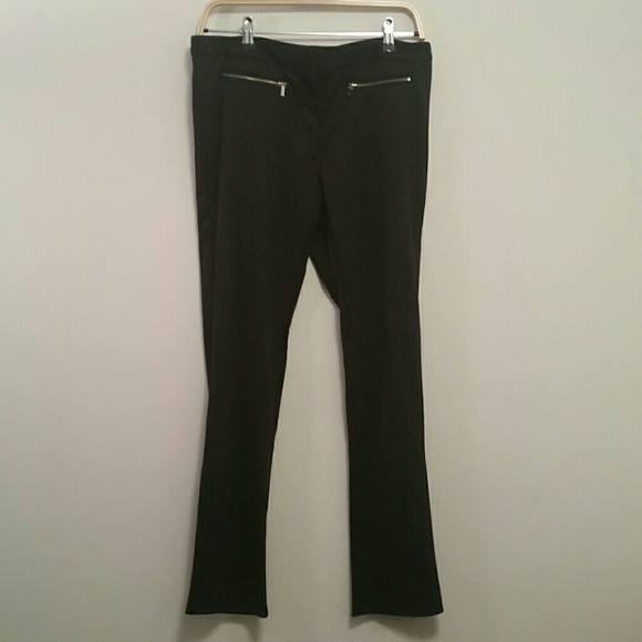 NWT NYCollection Petite ZipPocket StraightLeg Pant - Picture 1 of 4