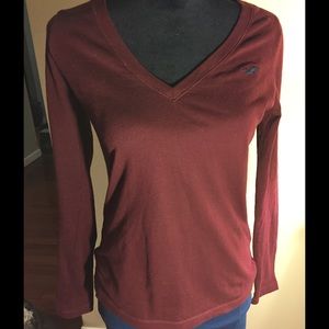 Hot color of the season! Great v-neck sweater