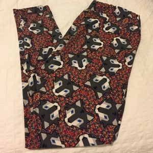 HTF TC Digiwolf Husky LuLaRoe Leggings
