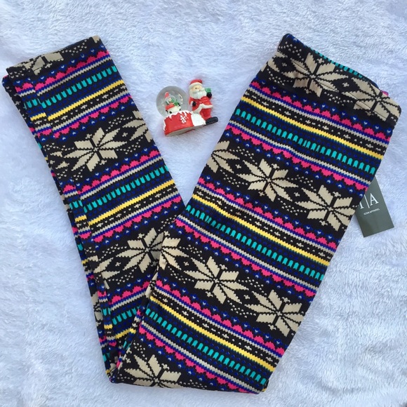 Pants - Perfect for holidays - fleeced lined leggings