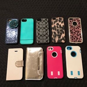 IPhone 5 cases - assorted