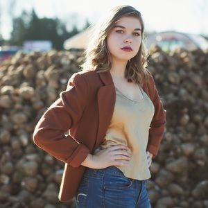 Brown vintage blazer coat Brown vintage blazer coat