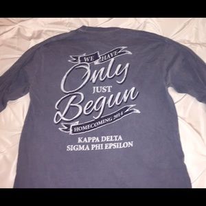 Kappa Delta & Sig Ep Comfort Colors Long sleeve
