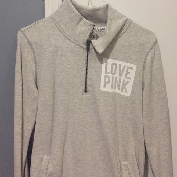 victoria secret PINK quarter zip size medium