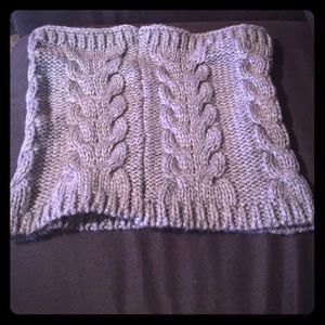 Cable Knit Neck Warmer.