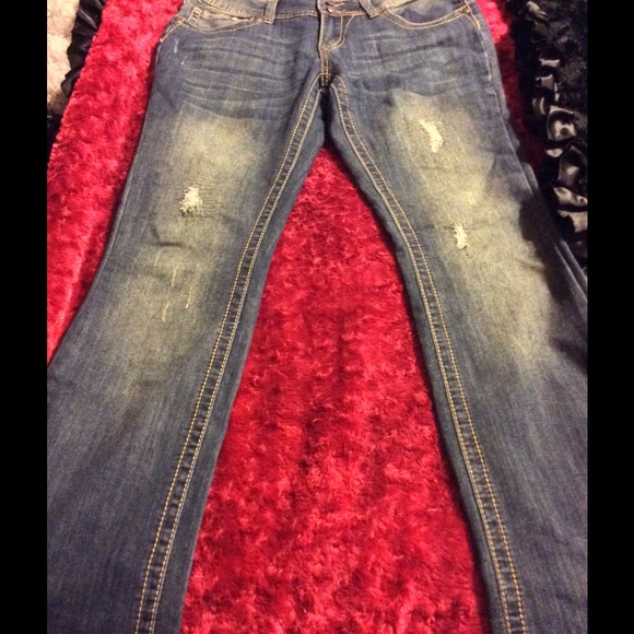 Boot cut ultra stretch jeans. Gently used.