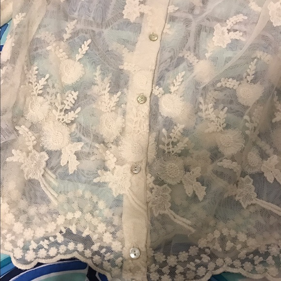 ✌🏼️Extra pics (see full listing) boho lace top✌🏼