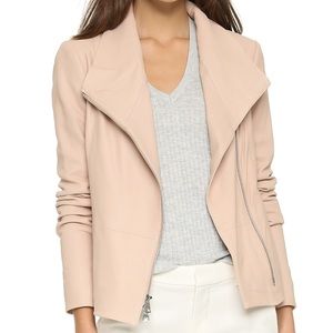 Vince Scuba Leather Jacket