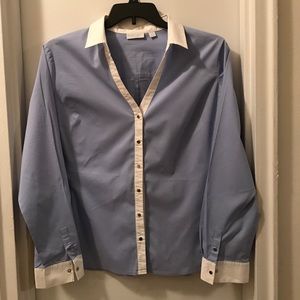 NYC Stretch Cuff Blouse