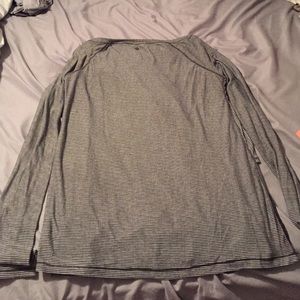 Lululemon long sleeve strip shirt