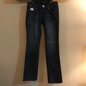 Guess women's size 27 flare jeans