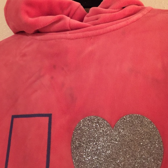 Juicy Couture Pink Velvet Zip-Up Jacket - Picture 4 of 4