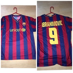 Barcelona Ibrahimovic jersey