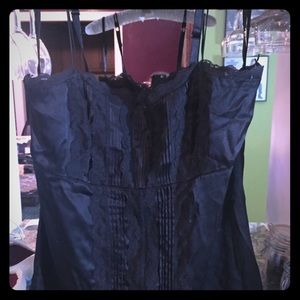 White House Black Market | Silk Corset Top
