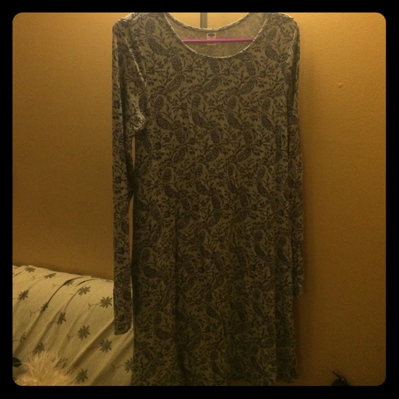 Old navy blue dress