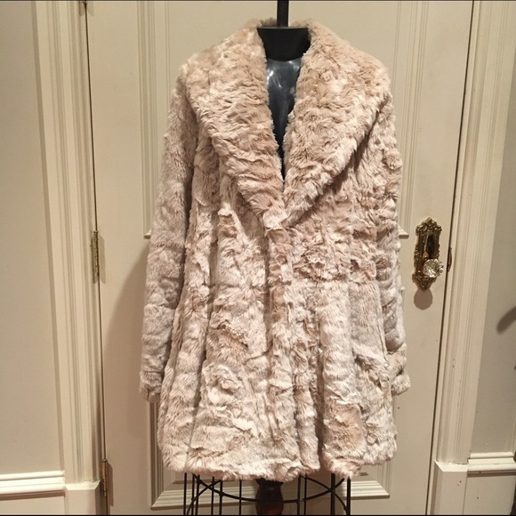 Free People faux fur coat