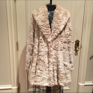 Free People faux fur coat