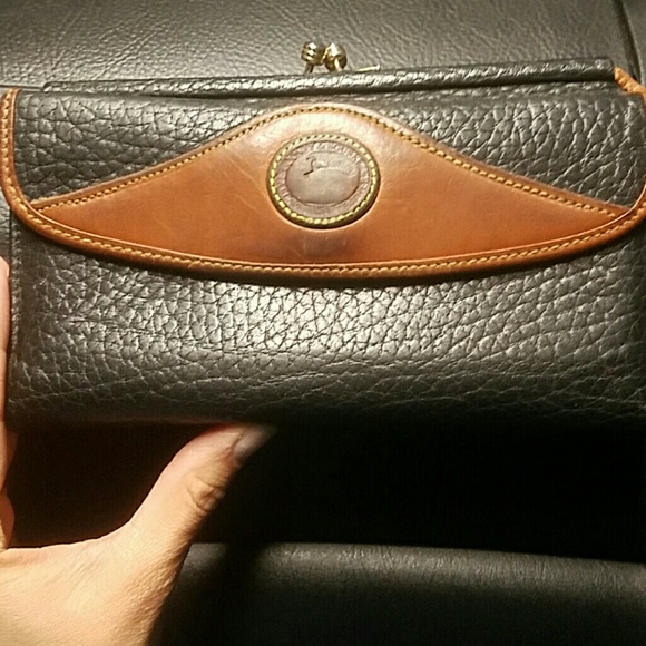 Vintage Dooney and Bourke wallet with checkbook