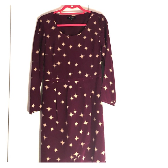 Madewell Size 10 Long Sleeve Dress