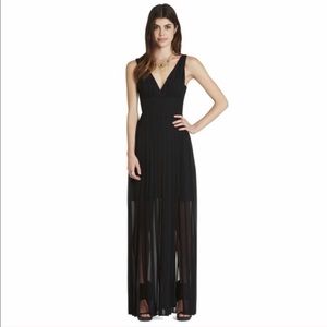 Bcbgeneration black slit maxi dress size 2