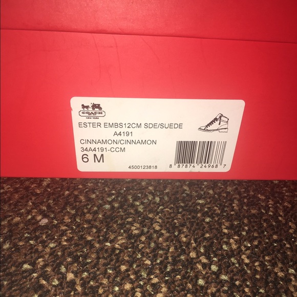 Coach Boots New York - Picture 3 of 3