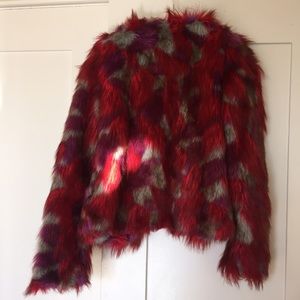 Fun faux fur jacket