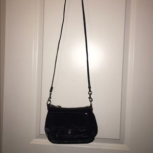 Coach black water repellent purse
