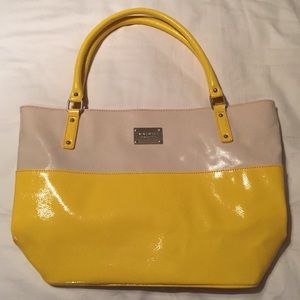 Nearly new Nine West Patent Leather Tote