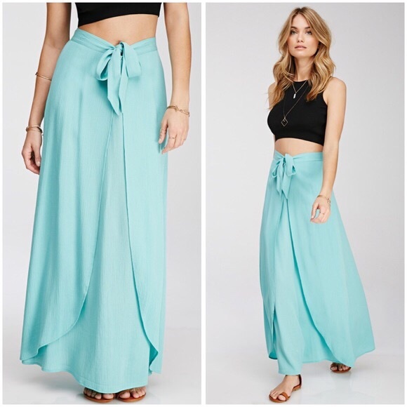 Forever 21 Dresses & Skirts - Forever 21 Tulip Front Maxi Skirt