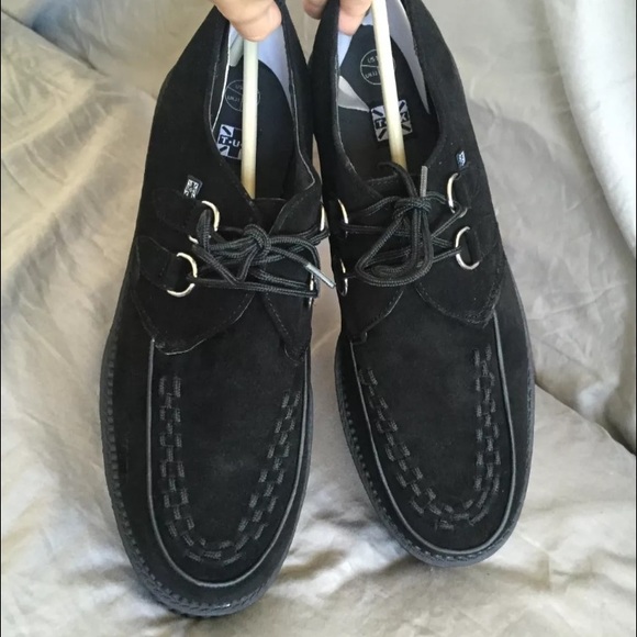 -SOLD- Black Suede Creepers - Picture 4 of 4
