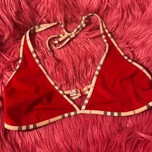 Authentic Burberry 90s bikini top