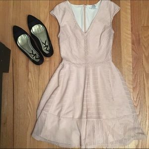 Bar III Champagne Pink Dress