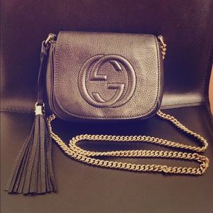 SOLD Gucci soho cross body bag