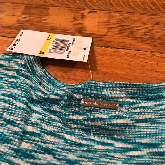 Michael Michael Kors turquoise split hem dress - Picture 4 of 4