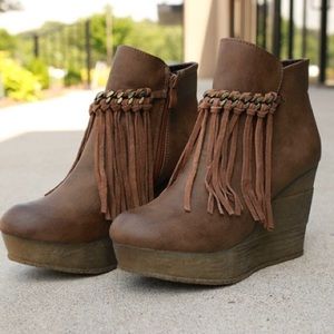 Zepp Fringe Bootie - 8.5