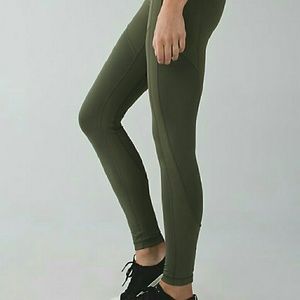 Lululemon all the right places pant fatigue green
